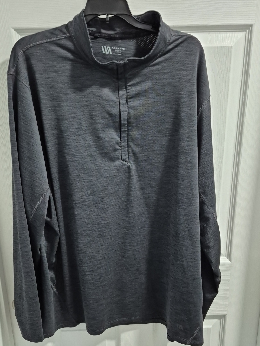 Men's Charcoal 1/4 Zip Performance Pullover